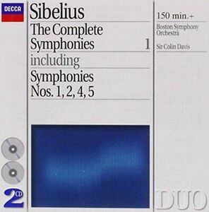 Sibelius: The Complete Symphonies, Vol.1, nos 1,2,4,5 - CD BVVG The Fast Free 海外 即決