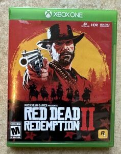 Red Dead Redemption II XBox One 2 Discs Complete With Manual and Map 海外 即決