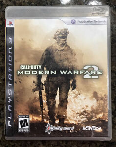 Call of Duty Modern Warfare 2 PS3 Playstation 3 video game 海外 即決