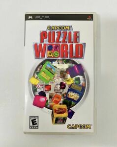 Capcom Puzzle World Sony PSP, 2007 Never Used Complete 海外 即決