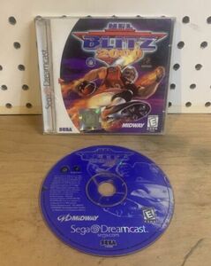 NFL Blitz 2000 (Sega Dreamcast, 1999) - Complete CIB Tested & Working 海外 即決