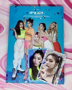 Itzy It’z Icy Album CD with Chaeryeong + Yeji Photocards - It’z Version 海外 即決