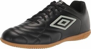 Umbro Men's Classico Xi Ic Indoor Soccer Shoe 11.5, Black/Grey 海外 即決