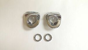 1955 Chevy 150 Windshield Wiper Escutcheon Bezel Set Chevrolet Nuts Nozzles 海外 即決