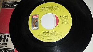 CALVIN SCOTT Goin' バック・トゥ・エデン / / A Sadness For Things STAX 0110 ソウル 45 VINYL 海外 即決