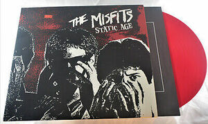 Misfits Static Age レッド / バイナル Record LP Album USA 1997インチ Caroline 7インチ520-1 Limited Ed 海外 即決