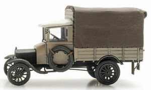 HO Artitec Model T Truck Flatbed with Tarp #863.387.470 海外 即決