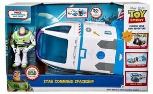 Excellent Toy Story Buzz Lightyear Command Spaceship Playset JAPAN 海外 即決