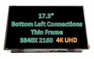 LED Screen DELL PRECISION 7710 B173ZAN01.0 LCD LAPTOP 4K UHD LQ173D1JW31 海外 即決