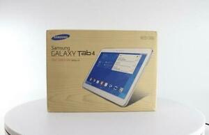 Boxed Samsung 16GB Galaxy Tab 4 10.1" - Wi-Fi Tablet - White (SM-T530NZWAXAR) 海外 即決