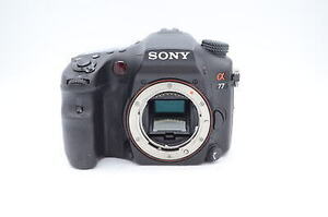 Sony Alpha SLT-a77 Digital SLR Camera Body with Battery & Charger - AS IS 海外 即決