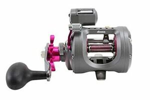 OKUMA Cold Water Line Counter Reel 203D Left Hand - Ladies Ed CW-203DLX-LE, Pink 海外 即決