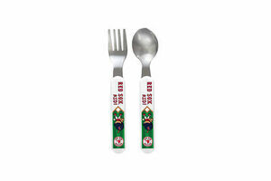 Boston Red Sox Baby Fork & Spoon Set 海外 即決