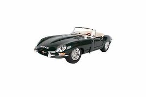 Bburago Jaguar E-Type Cabriolet 1/18 Diecast Model Car 12046 Green 海外 即決