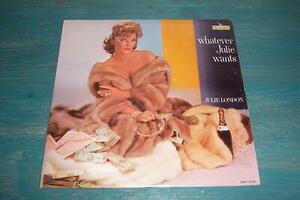 Julie London Whatever Julie Wants Liberty LRP 3192 Mono VG+ VG+ 海外 即決