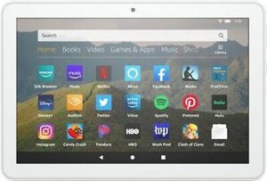 Amazon - Fire HD 8 10th Generation - 8" - Tablet - 32GB - White 海外 即決