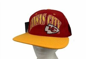 Vintage Kansas City Chiefs NFL Pro Line Starter Cap Hat Red Snapback OS New 海外 即決