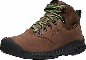 KEEN メンズ Nxis Explore Mid Height Waterproof ファスト Packing Hiking Boots 14 Bison 海外 即決