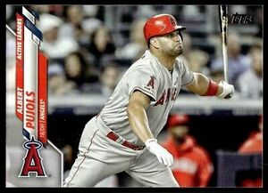 2020 Topps Update Albert Pujols Los Angeles Angels #U-280 海外 即決