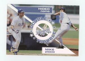 VTG 1998 Ultra Mike Piazza / Hideo Nomo #8DT Los Angeles Dodgers Z2 海外 即決