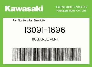 NEW Genuine OEM Kawasaki HOLDER,ELEMENT - 13091-1696 海外 即決