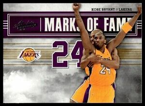 2009-10 Absolute Memorabilia Marks of Fame Kobe Bryant Los Angeles Lakers #9 海外 即決