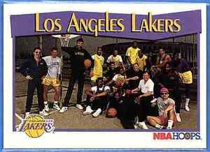 1991-92 Hoops Los Angeles Lakers Tc #286 1103 海外 即決