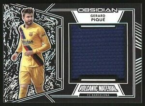 2019-20 Panini Obsidian Volcanic Materials #31 Gerard Pique Jersey /99 海外 即決