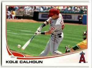 2013 Topps Baseball Update Kole Calhoun #US110 Los Angeles Angels 海外 即決