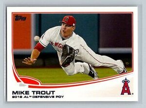 2013 Topps #536 Mike Trout Los Angeles Angels Baseball Card 海外 即決