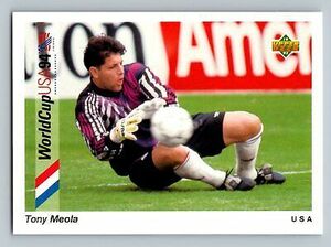 1993 Upper Deck World Cup '94 Preview #1 Tony Meola English / Spanish 海外 即決