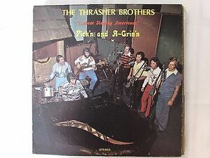 LP Record - The Thrasher Brothers - "Pickin' and A-Grinin'" 海外 即決