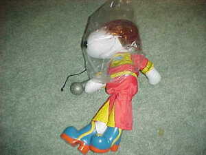 1977 Rock Star Snoopy Peanuts Doll Ideal 14" Figure w/wig microphone and shoes 海外 即決
