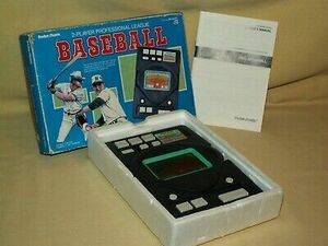 PROFESSIONAL LEAGUE BASEBALL GAME VINTAGE RADIO SHACK 2 PLAYER 60-2241A BATT OP. 海外 即決