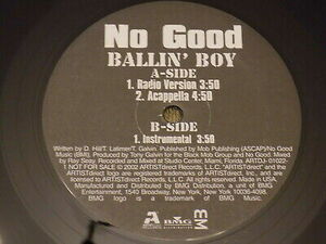 NO GOOD Ballin' Boy 12" 2002 3 mixes 海外 即決