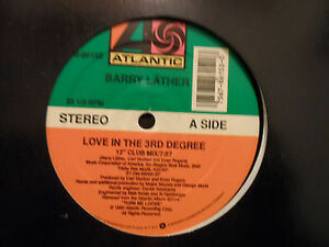 Barry Lather - Love / in the 3rd Degree 12" Single VG condition with REMIXES 海外 即決
