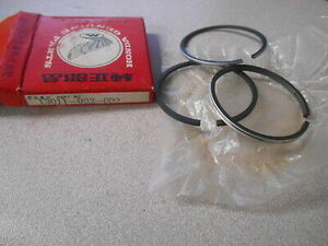 NOS Honda STD Piston Rings Set 1963 CA105T Trail 55 Dual Sport 13011-002-000 海外 即決