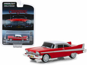 1958 Plymouth Fury Red with White Top "Evil Version" (Blacked Out Windows) "C... 海外 即決