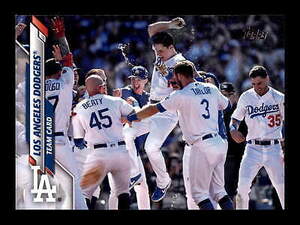 2020 Topps #245 Los Angeles Dodgers Los Angeles Dodgers 海外 即決