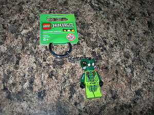 LEGO Ninjago Minifigure Keychain VENOMARI WARRIOR minifig key chain lizaru NEW 海外 即決