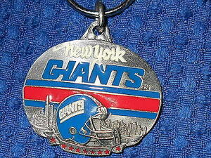 1 NEW YORK GIANTS KEY RING KEYCHAIN NFL FOOTBALL TEAM HELMET 1997 NEW VINTAGE 海外 即決