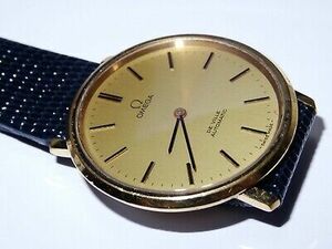 Large 36mm 70s Omega De Ville Gold Plated 151.0039 Cal. 711 24J Automatic Watch 海外 即決