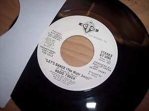 VG+ 1975 Magic Touch レッツ ダンス The Night Away プロモ 7" 45RPM w/ppr slv 海外 即決