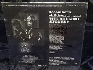 ローリング・ストーンズ December's 新品未開封 バイナル Record LP Album アースバウンド / 1965 Orig Promo Mono 海外 即決