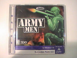 Army Men 3DO Windows 95 video game disc is in Near Mint condition 海外 即決
