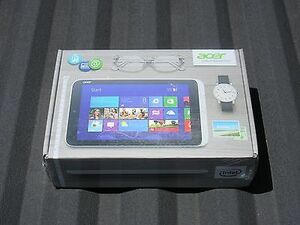 Brand NEW SEALED 32GB Acer Iconia W3 32GB 8 in Windows tablet w/ SHIP INSURANCE 海外 即決