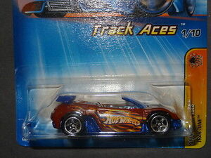 HW HOT WHEELS 2005 TRACK ACES #1 TRAK TUNE MITSUBISHI ECLIPSE HOTWHEELS RED VHTF 海外 即決