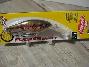 Berkley 3" Flicker Shad 7 Fishing Lure 1/3 Oz Slow Rise HD Black Nose Dace 海外 即決