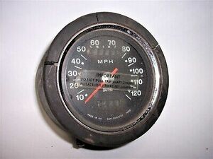 SMITHS 120 MPH SPEEDO SPEEDOMETER SSM 5007/02 1600 MADE IN UK TRIUMPH BSA NORTON 海外 即決