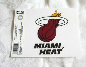 MIAMI HEAT Static Cling #01 - NEW 海外 即決